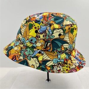Colorful Kids Cartoon Character Bucket Hat